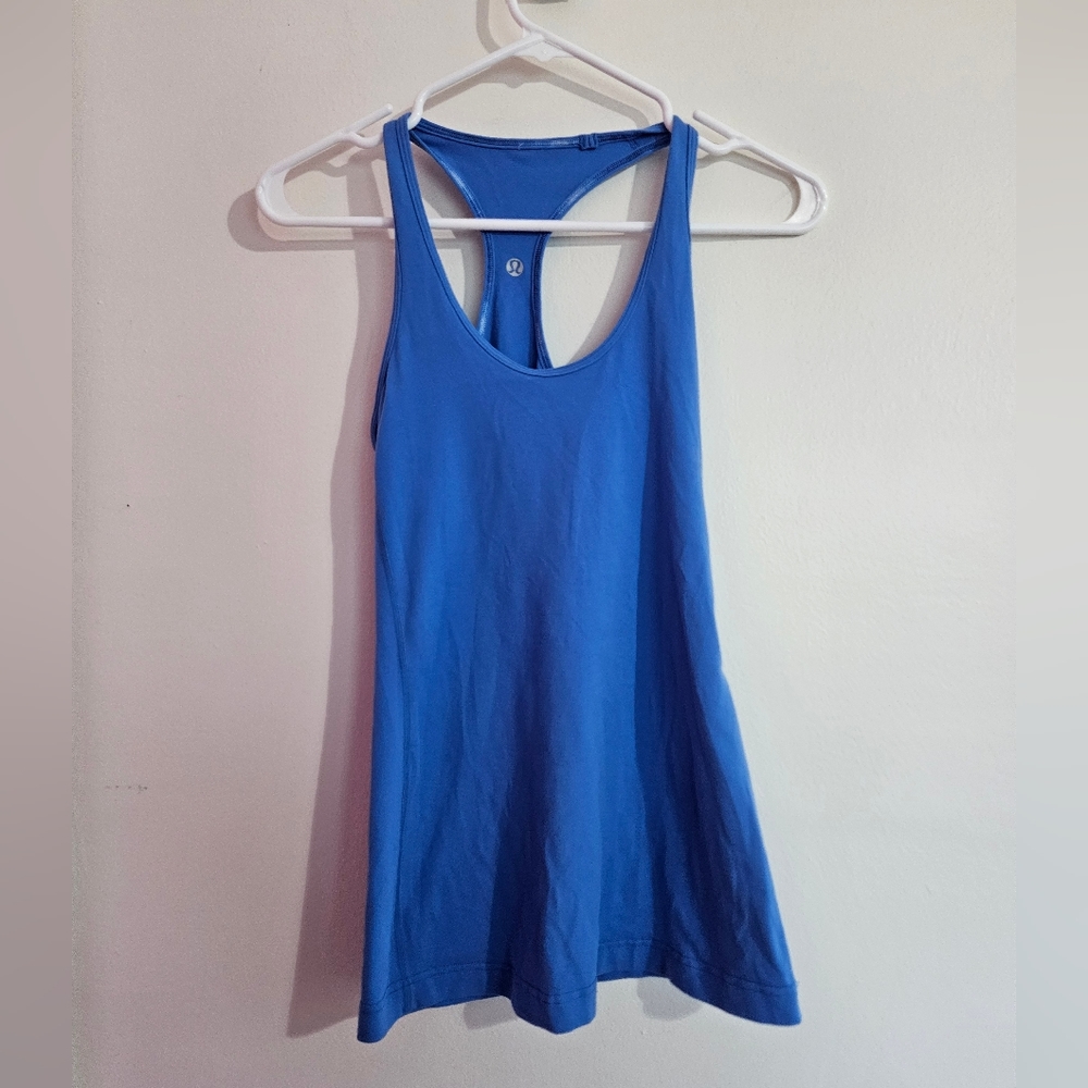 Lululemon Ocean Blue Long Racerback Top